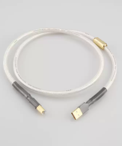 Computer to decoder sound card data cable, high-end silver-plated audio DAC data cable, A-B type 2.0 USB cable